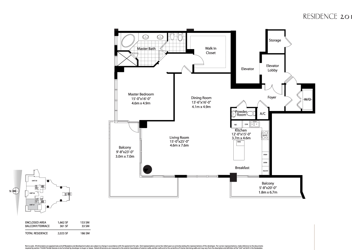 Asia Brickell Key Floor Plans